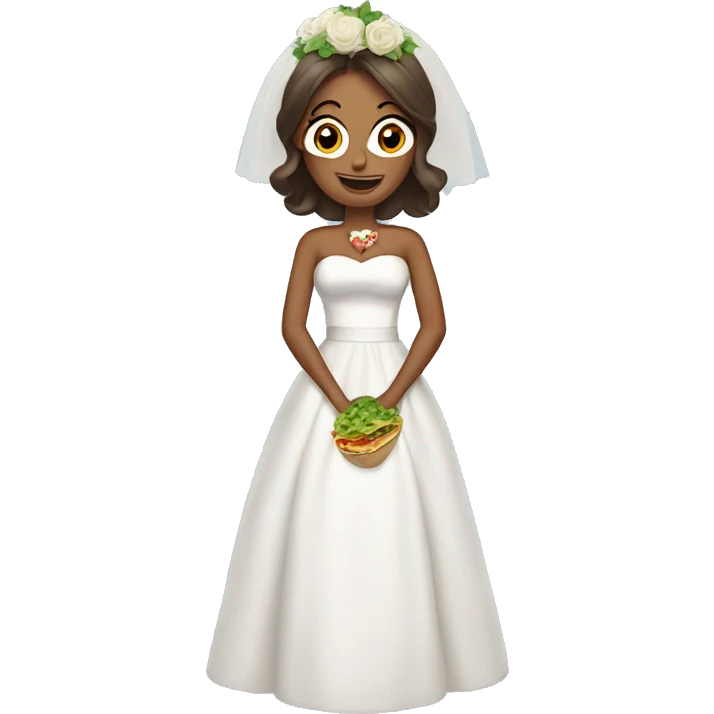 Taco bride emoji