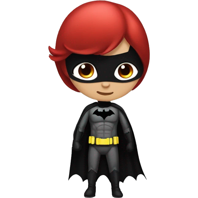 Batman with batwoman emoji