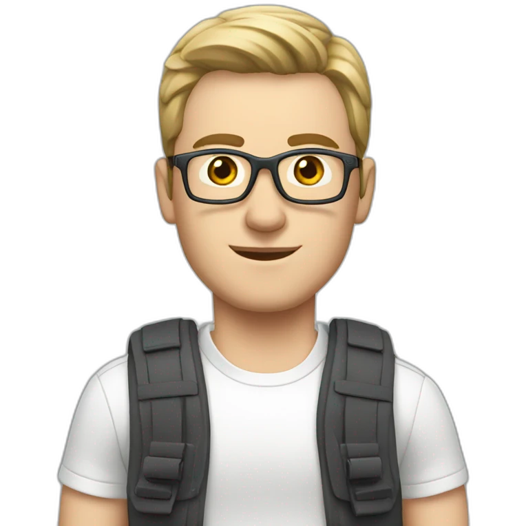 white Guy in Audi A6 emoji
