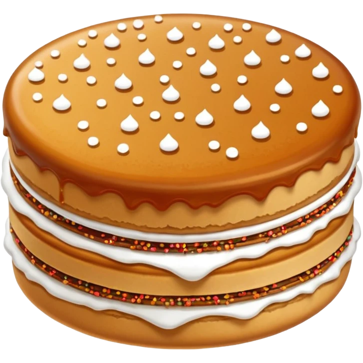 alfajor de dulce de leche emoji