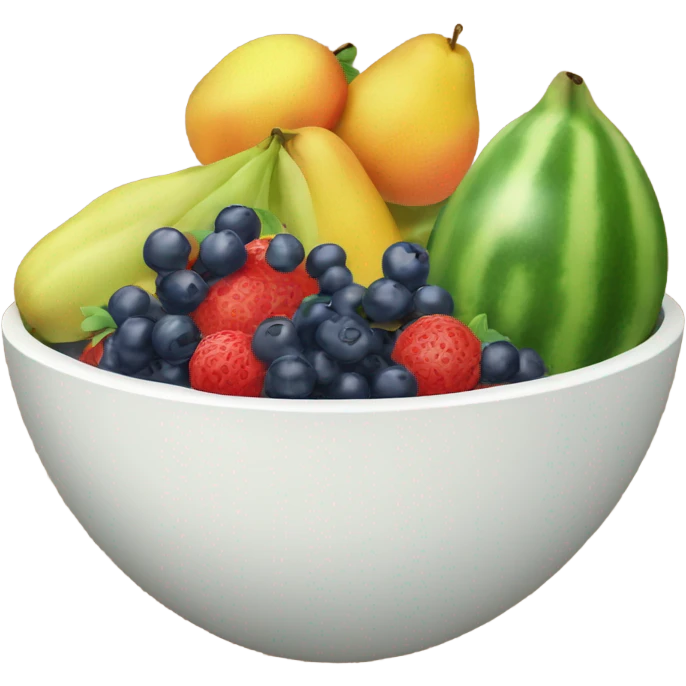 Fruit bowl emoji