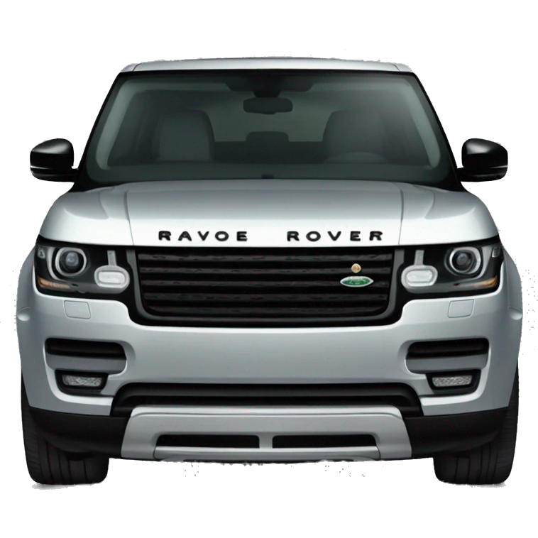Black Range Rover emoji