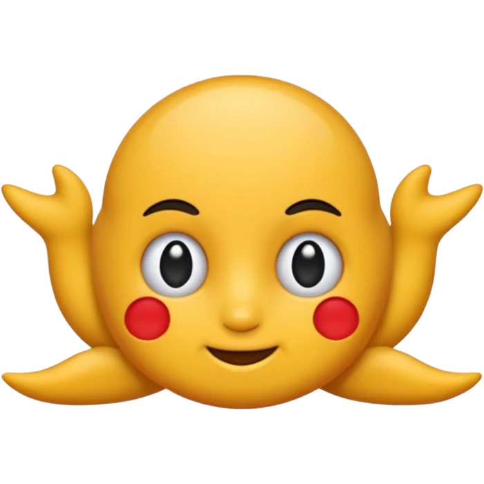 Kalpli bir canavar emoji