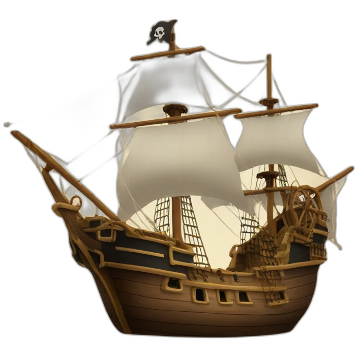 pirate ship emoji