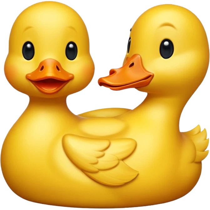 Animals: Duck in 3D Emoji emoji