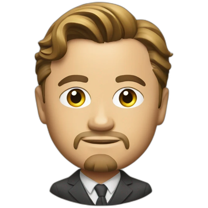 leonardo dicaprio learning financial literacy emoji