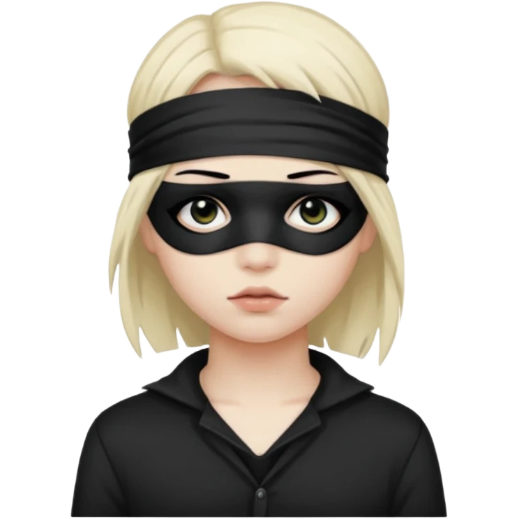blindfolded emo emoji