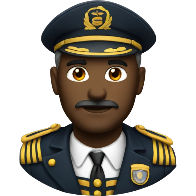 ship captain emoji