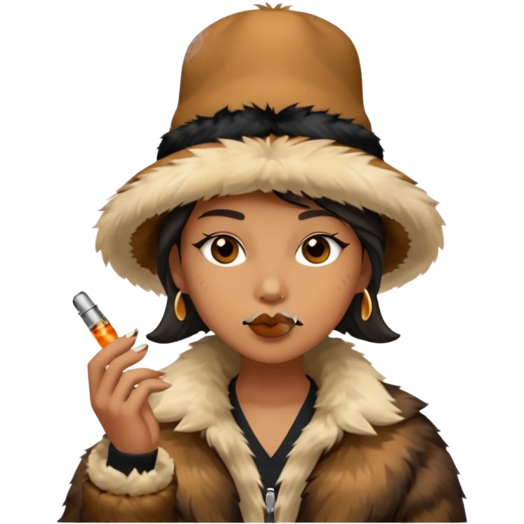 ai sasquash with a vape smoking emoji