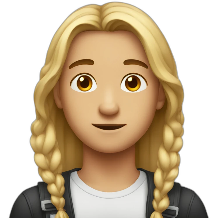 Boy Wishlist a middle part emoji