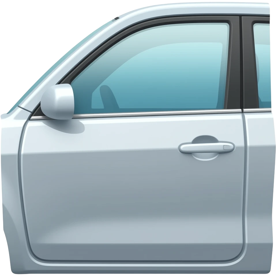 car door to be used for website as an icon before text emoji