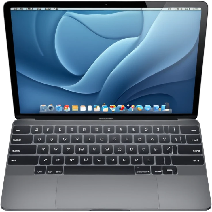 MACBOOK IN THE BACKSIDE emoji