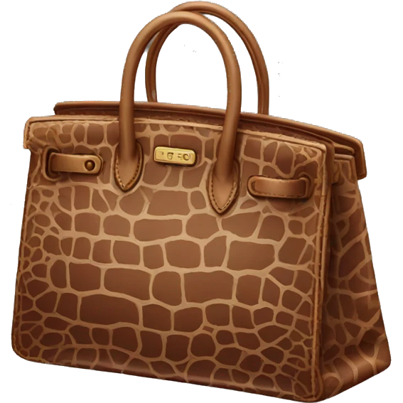 A Birkin bag  emoji