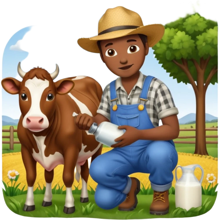milking cows emoji