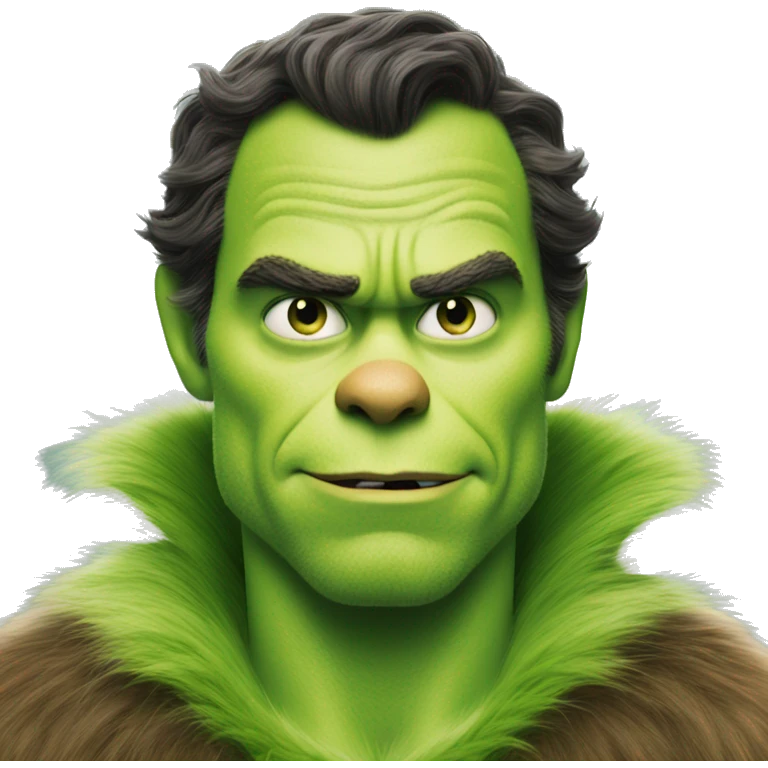 henry cavill as grinch emoji