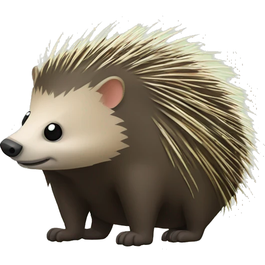 Brazilian porcupine emoji