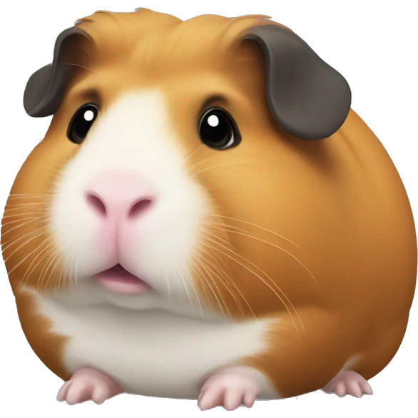 Obese fat guinea pig emoji
