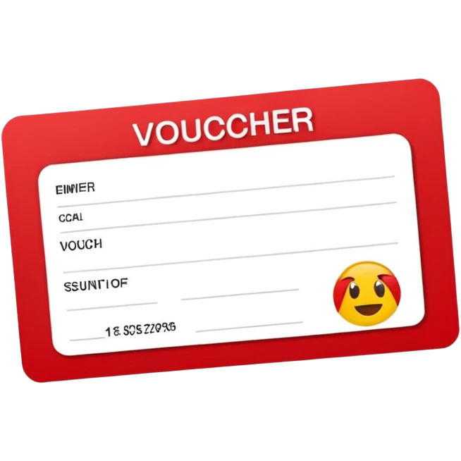 Discount voucher  emoji