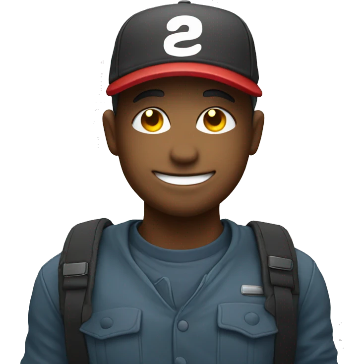 Smiley With A Cap emoji