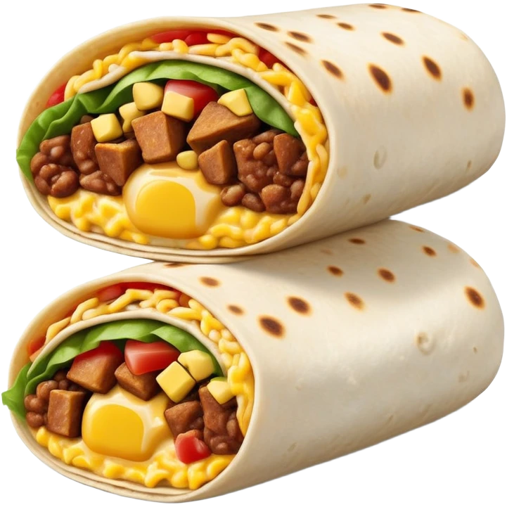 Breakfast burrito  emoji