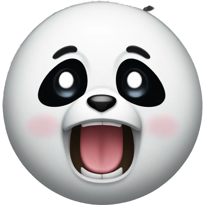 panda laugh cry emoji