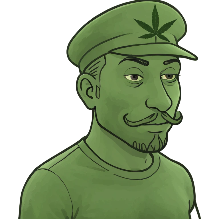 marijuana man  emoji