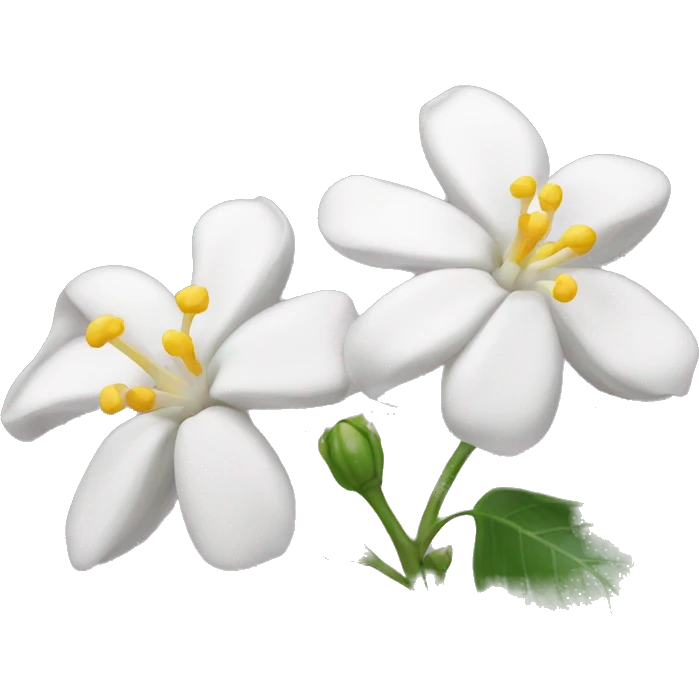 Jasmin flower tunisia  emoji