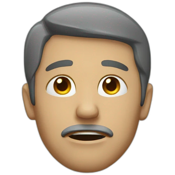 Homme qui pleure emoji