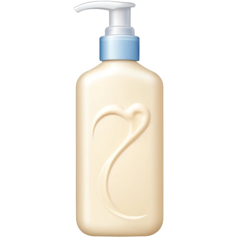 Body lotion cream form emoji
