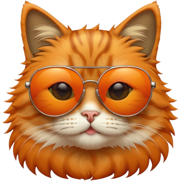 Cat wearing sunglasses emoji