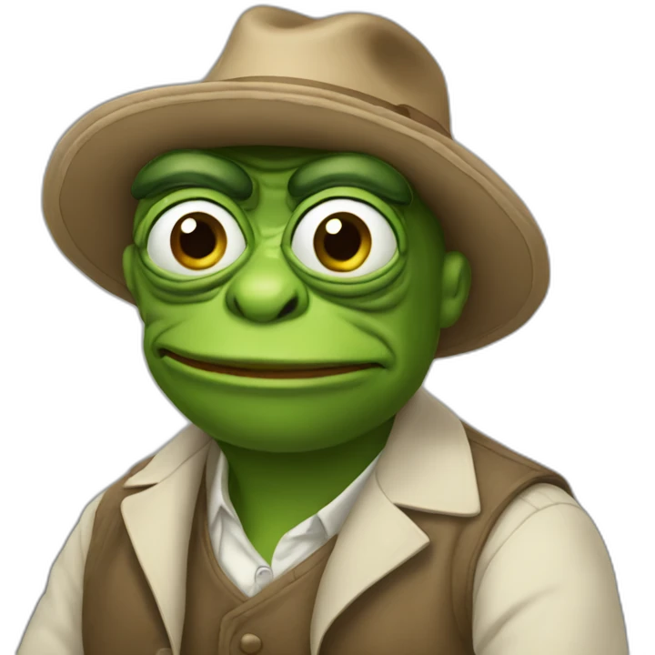 pepe affraid emoji