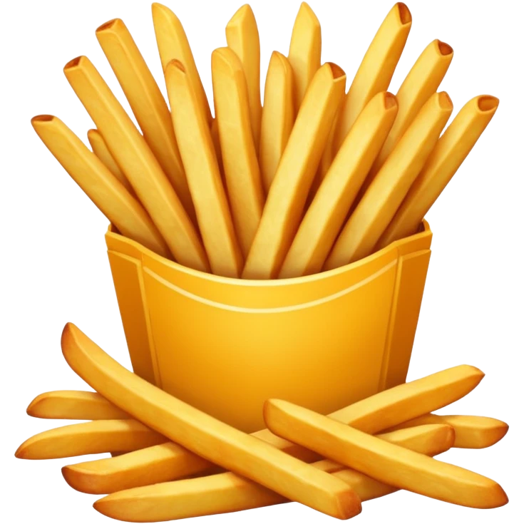 fries without face emoji
