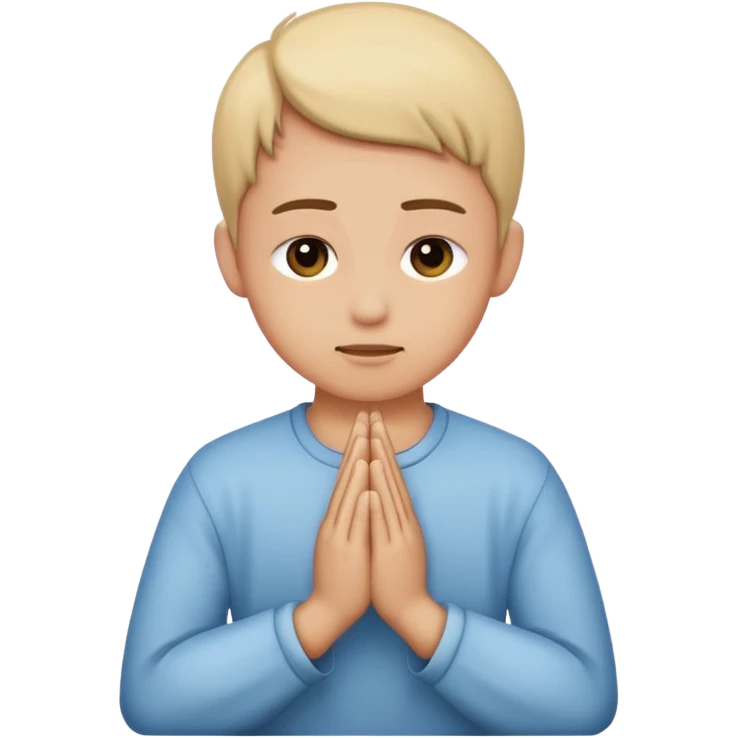 Praying emoji