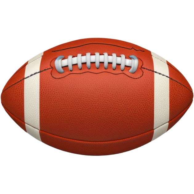 american football ball blue (#00A3E0) and red (#F9423A) emoji