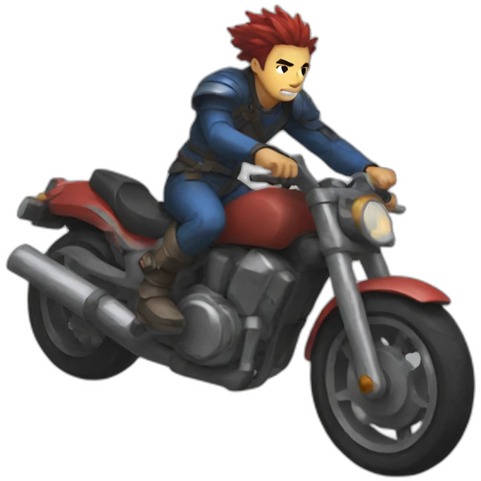 yasuo riding a bike emoji