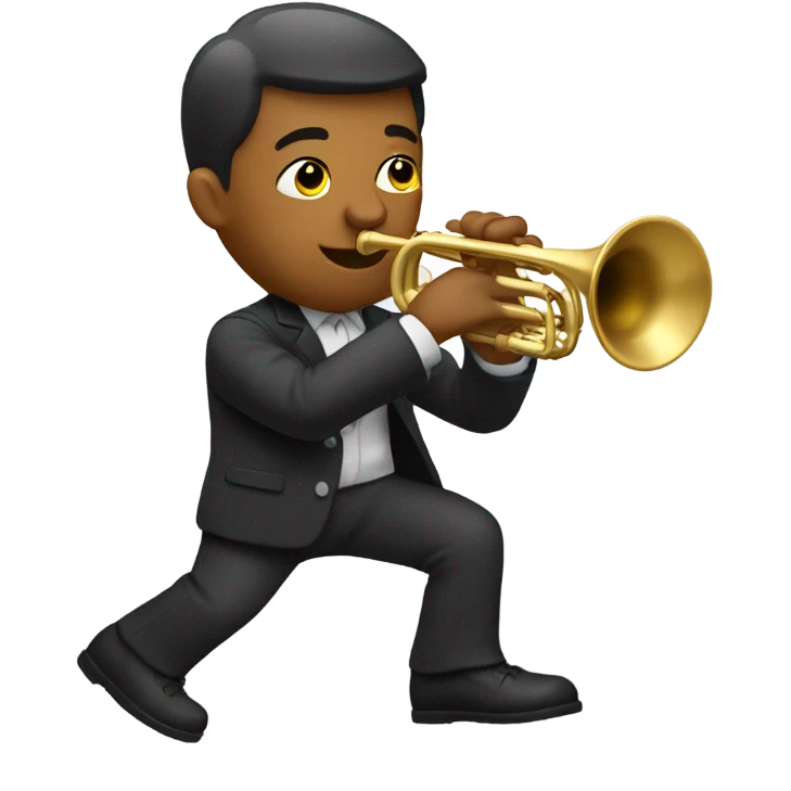 Trumpet player emoji