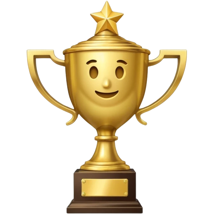 Please put the word "asar" on the trophy emoji