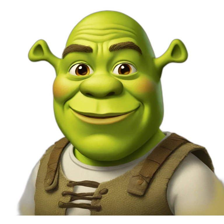Shrek smocking emoji
