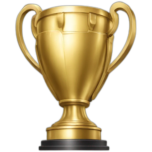 Champions league trophy emoji
