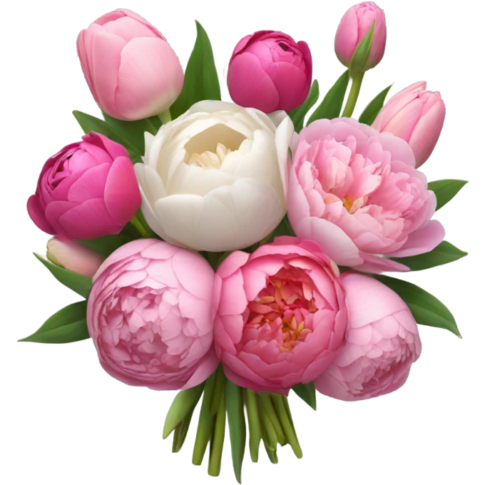 pink flower bouquet  emoji