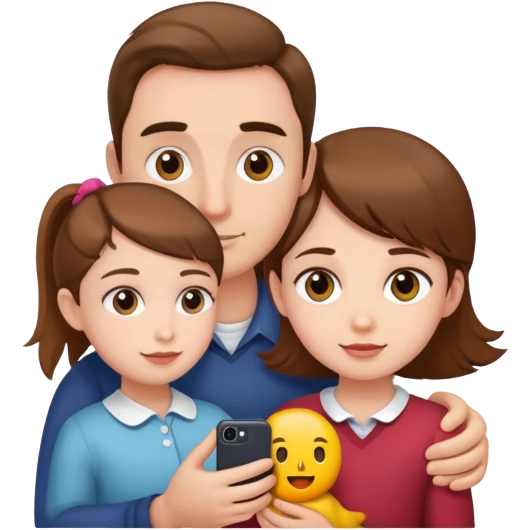 Stanley with girl holding it emoji