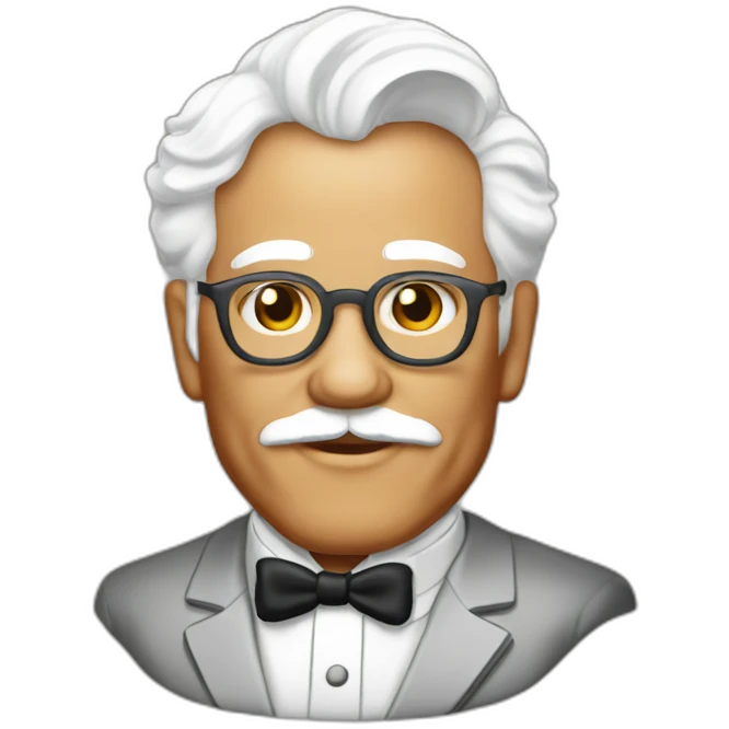Colonel Harland Sanders emoji