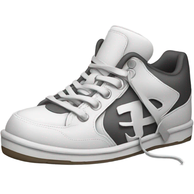 Broken sneakers emoji
