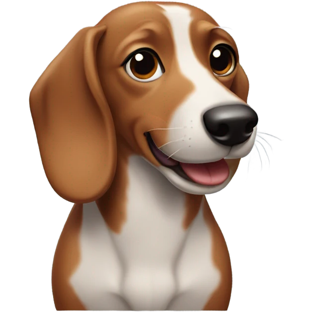 Sausage dog emoji