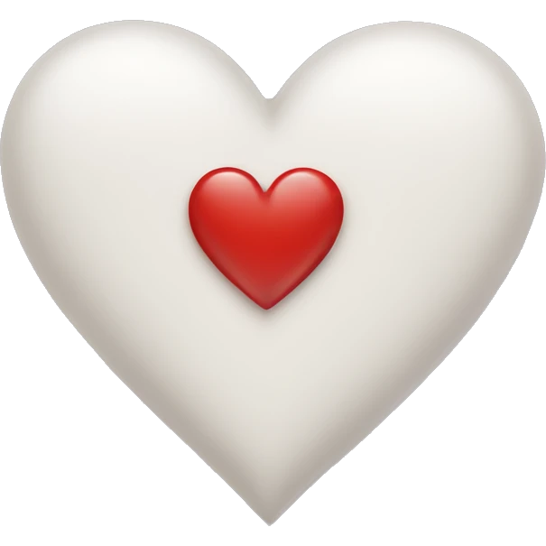Wedding love heart emoji