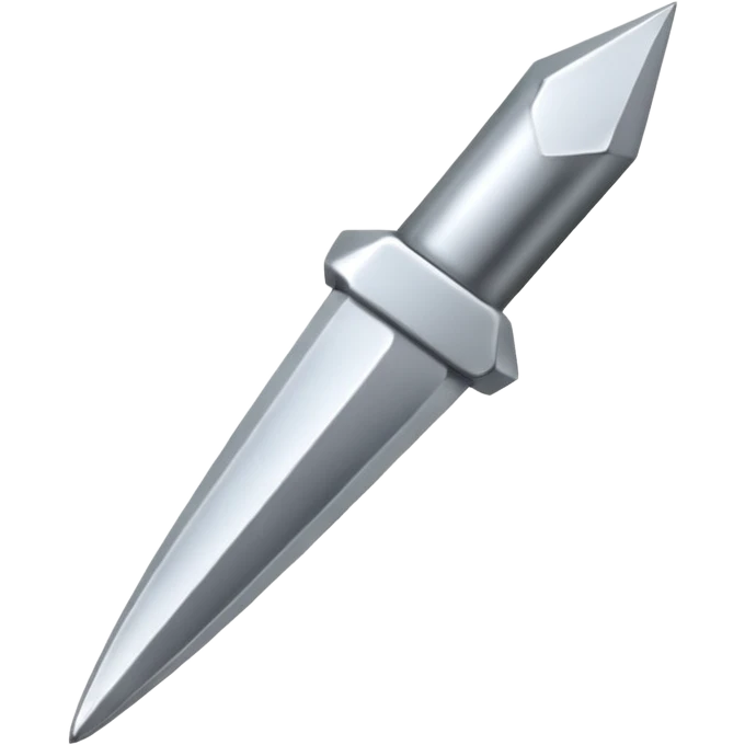 Metal sharp nail  emoji