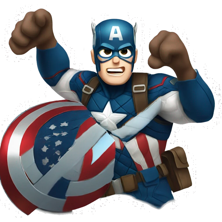 chris evans as captain america emoji