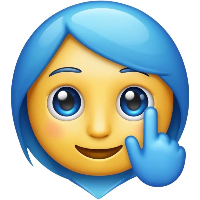 I want an emoji that is blue verification emoji