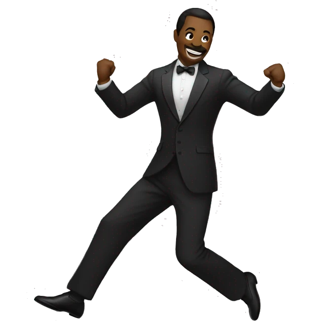 Un noir qui danse  emoji