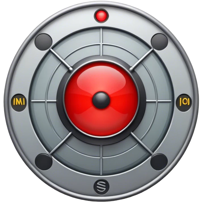 radar with red signal emoji